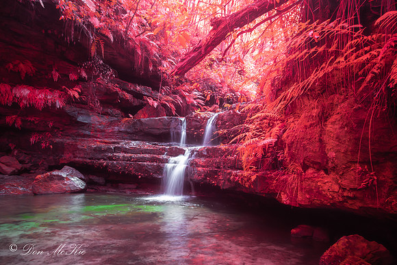 Terrace Falls - IR Chrome