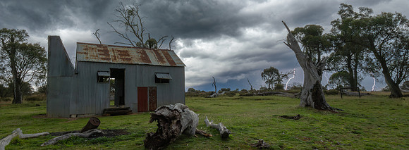 Hainsworth Hut - Lightning Strikes