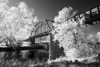 Murrumbidgee River Old Rail Bridge - Gundagai
